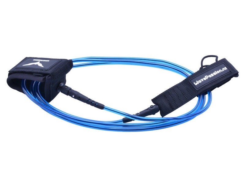 Surf Leash 10ft Blue Carousel 1