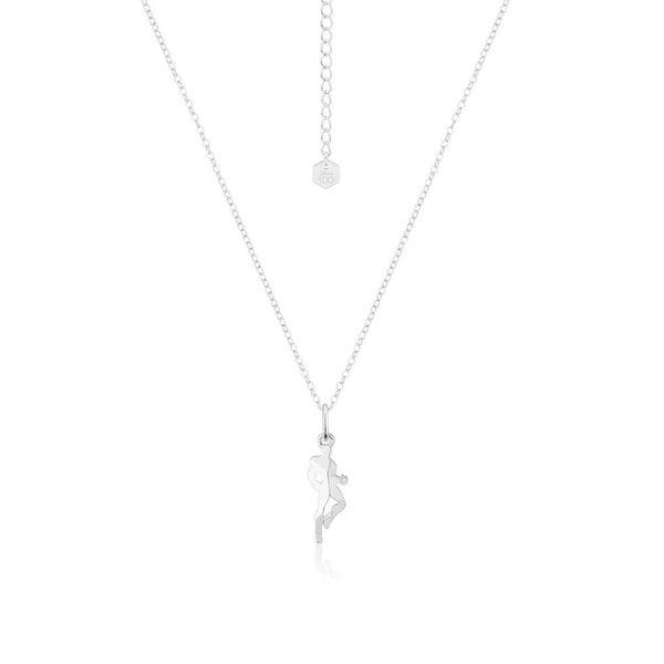 Marvel Couture Kingdom - D100 - Iron Man Facet Necklace White Gold Carousel 1