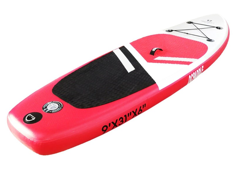 OC Paddle 9ft Red Inflatable SUP Carousel 2