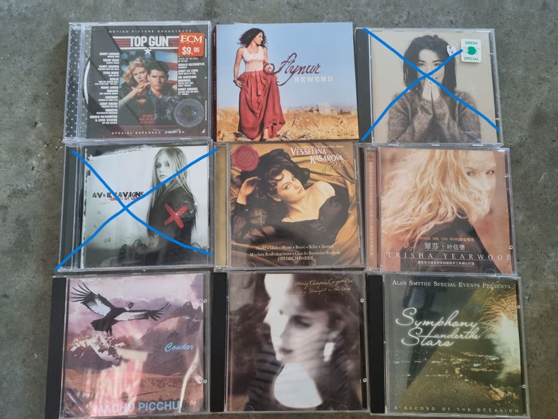 Bulk CD collection $2 each disc Carousel 2