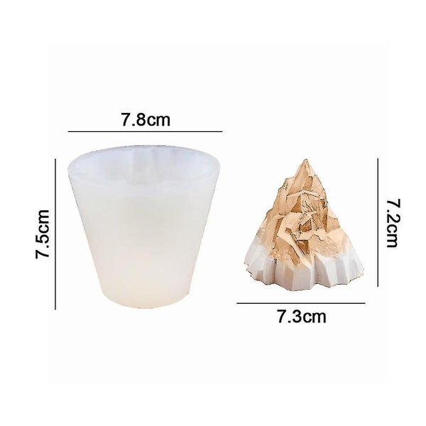 Silicone Mold - 3D Icebergs Candle and Fondant for DIY Projects Carousel 2