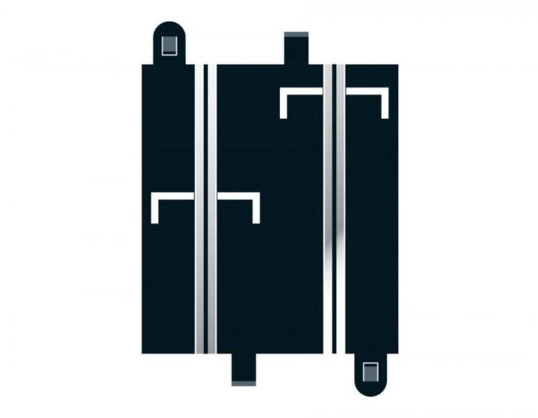 Scalextric C7018 Digital Half Straight Grid 2 Carousel 1