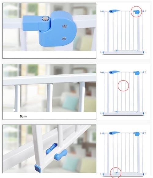 Baby Gate / Pet Safety Premium Easy Fits 75-86 cm Carousel 2