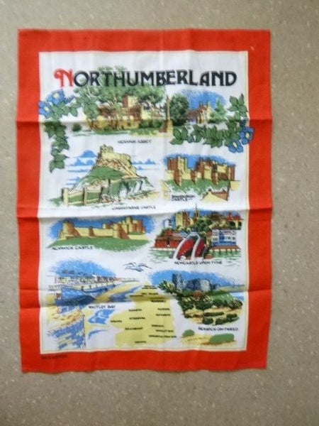 Northumberland Cotton Tea Towel *NEW* Carousel 1