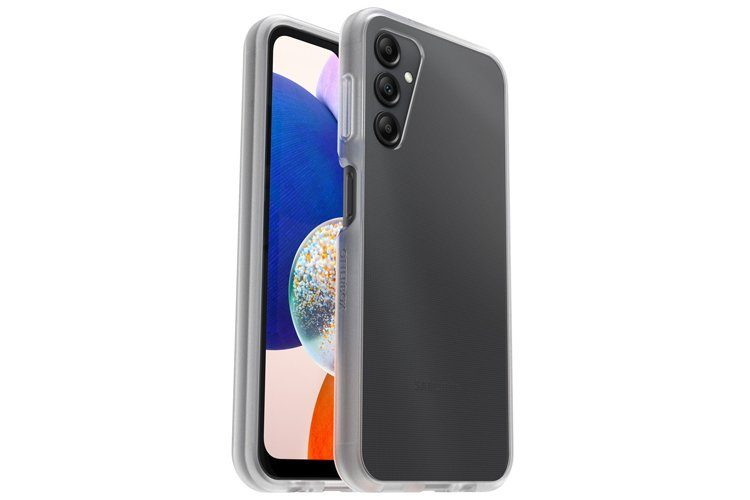 OtterBox React Case for Samsung Galaxy A14 5G Smartphone - Clear Carousel 1