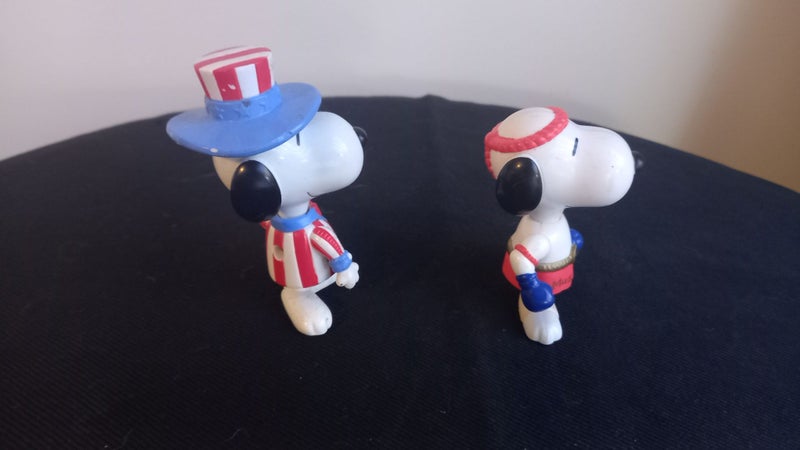 2 X MCDONALDS TOYS - SNOOPY WORLD TOUR TOYS. PRICE FOR BOTH. Carousel 2