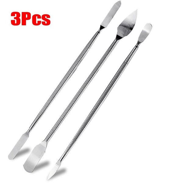 3pcs Mobile Phone Repair Opening Tool Metal Disassemble Crowbar Steel Carousel 1