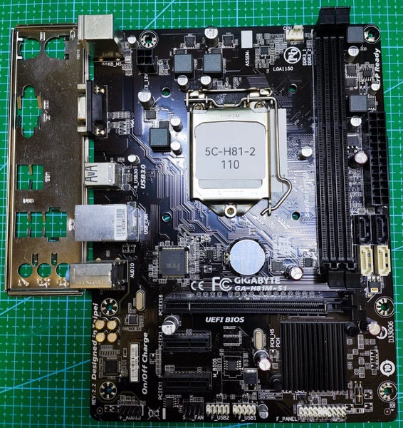 GIGABYTE H81 Motherboard # LGA 1150 Intel 4Gen 5Gen / B85 Q87 H97 Z97 Carousel 1