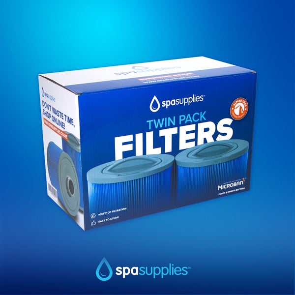 Spa Pool Microban Filters (Standard Pair) - For Alpine Spas628647402026251128