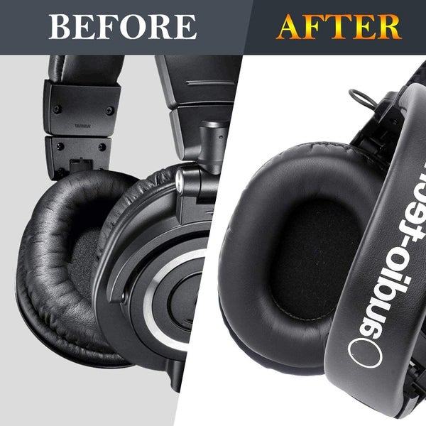 Ear Pads Replacement for Audio Technica ATH M50X M50XBT M50RD M40X M30X MSR7 Carousel 8