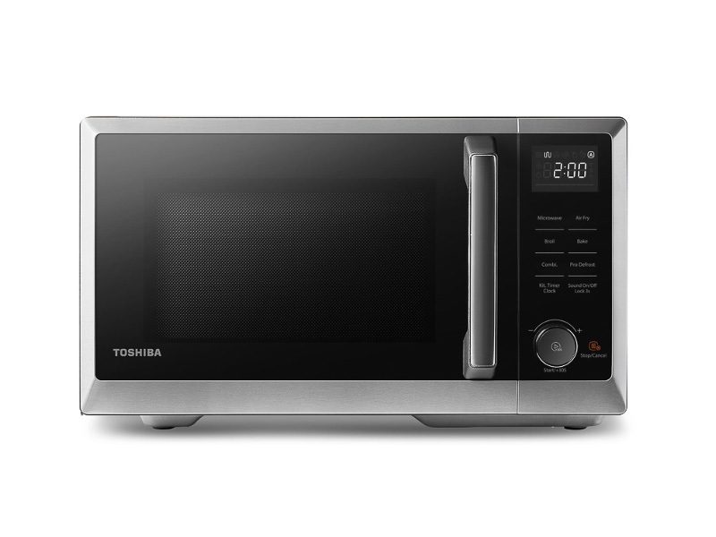 26L TOSHIBA Air-Fry Microwave Oven with Air Fryer, Grill & Convection - 900W S/S Carousel 1