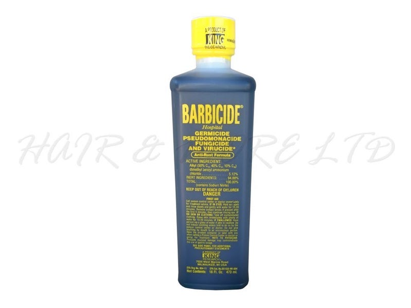 Barbicide Salon/Barber/Beauty Therapy Disinfectant 473ml, New! Carousel 1