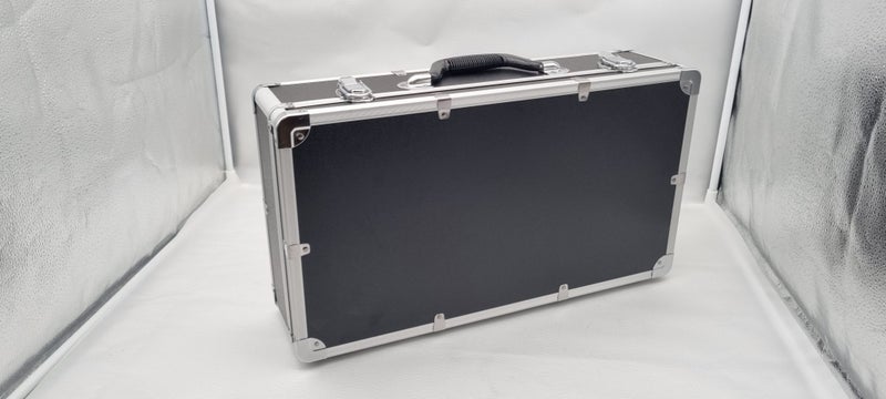 19 inch Aluminum Microphone Carry Case (MC18B) Black Carousel 2