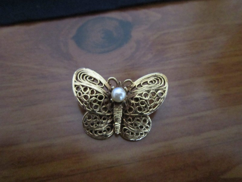 Vintage Tacoa Butterfly Brooch Carousel 2