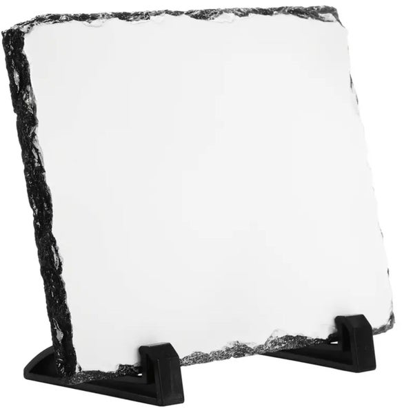 Sublimation Stone Blank Slate Photo Frame - 15 x 19.5cm Carousel 1