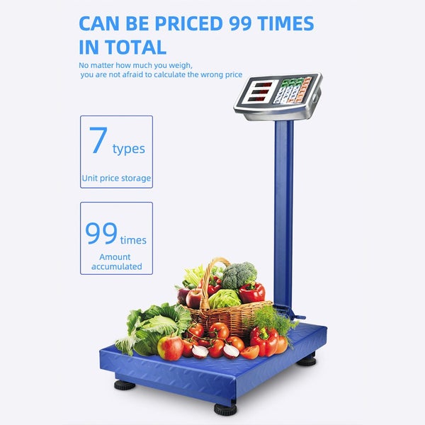 150KG LCD Digital Scale Carousel 1