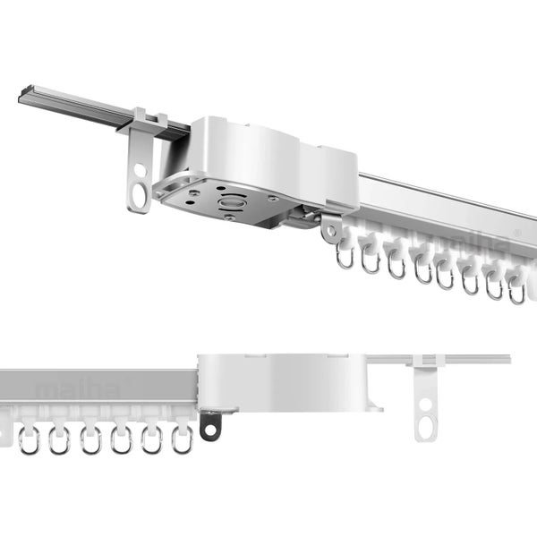 MaiHa Curtains Track Electric Rod Cornice Rail for Smart Home Scalable Tu CHK12N Carousel 1