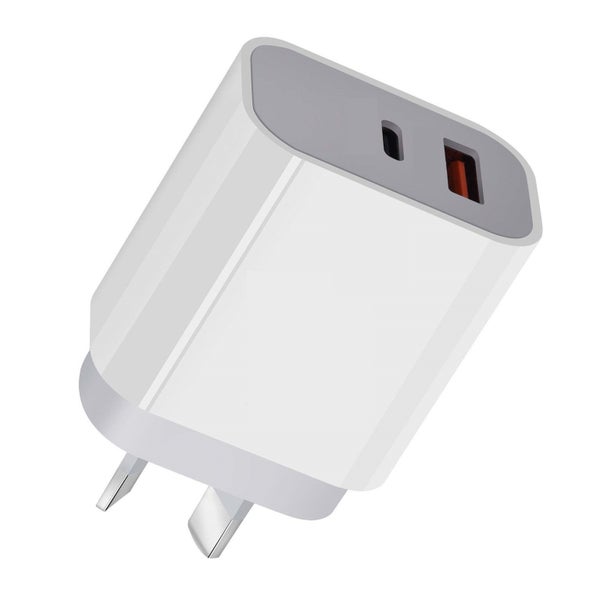 30W Super-Fast Charger Plug PD + QC3.0 Charger 2 IN 1 Carousel 1