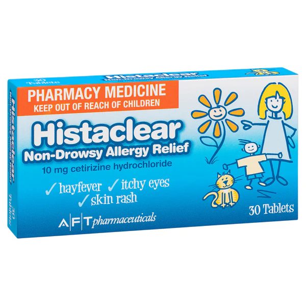 Histaclear 30 Tablets Carousel 1