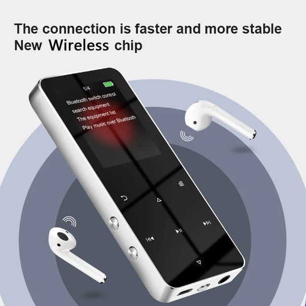 For MP4 Player With Bluetooth Built-in Speaker Touch Key FM Radio Video P CHK12N Carousel 2
