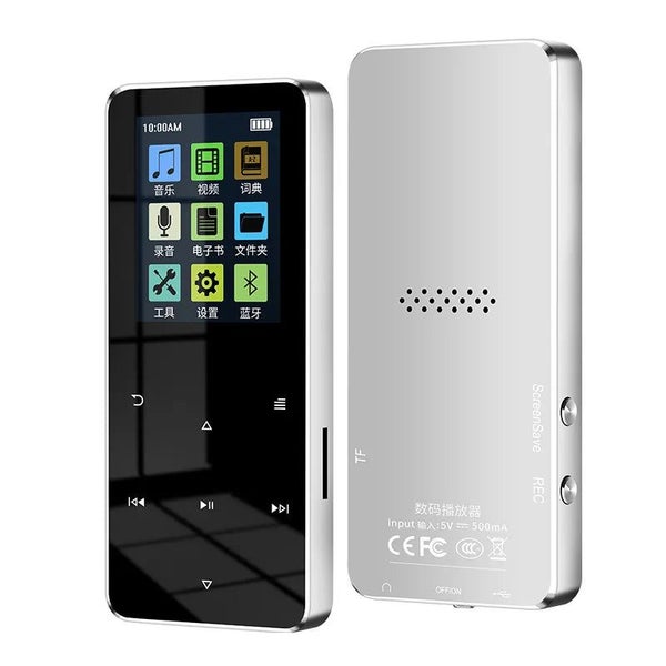For MP4 Player With Bluetooth Built-in Speaker Touch Key FM Radio Video P CHK12N Carousel 1