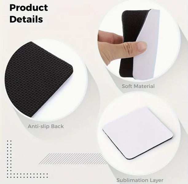 Sublimation Coasters Blanks x20 Carousel 2