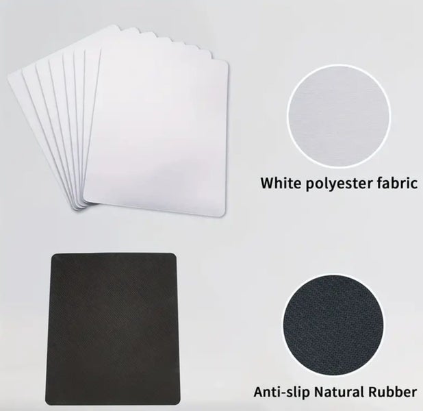 Sublimation Mouse Pad blanks x10 Carousel 6