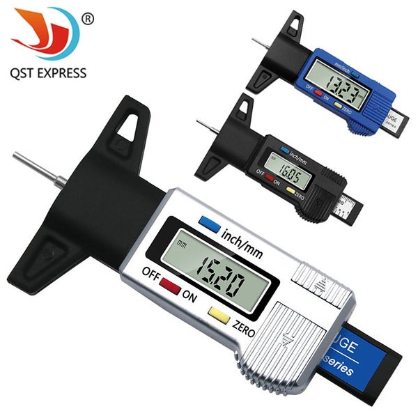 Digital Tread Depth Gauge For Car Tyre Tire Meter Thickness Gauges Carousel 2