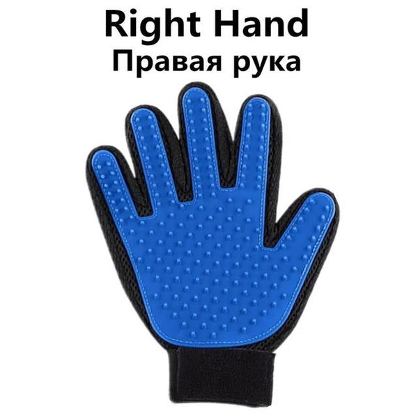 Cat Grooming Glove for Cats Wool Glove Pet Hair Deshedding Brush Comb Glo CHK12N Carousel 1