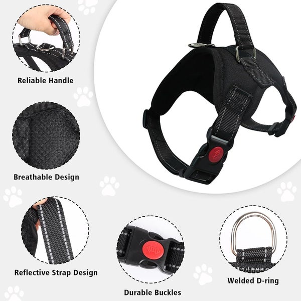 Dog Harness Vest -L, for Dogs up to 30kg Free Shipping | Local Stock Carousel 4