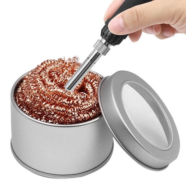 Cleaning Ball Desoldering Soldering Iron Mesh Filter Cleaning Nozzle Carousel 2