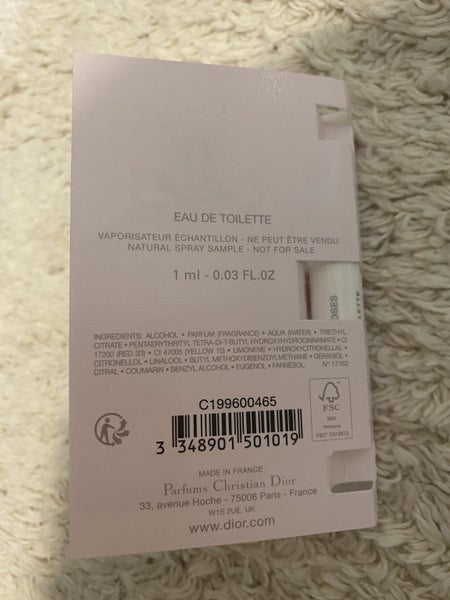 NEW AUTHENTIC CHRISTIAN DIOR MISS DIOR ROSE N ROSES EDT 1ml Carousel 3