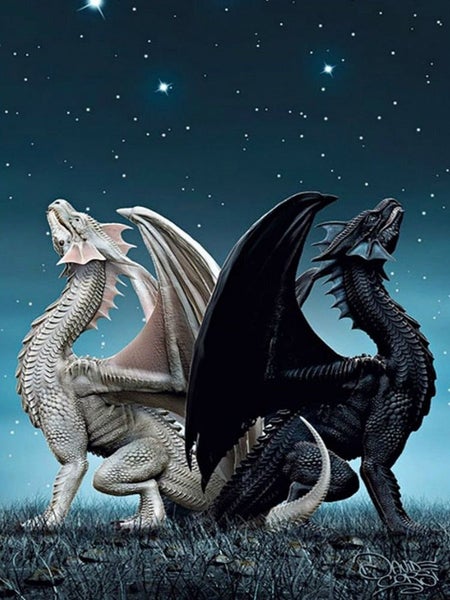 Mythical Animal Pictures 5D Diamond Painting Kits Diamond Mosaic Dragon H CHK12N Carousel 1