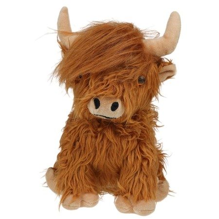 25cm Highland Cow Plush Carousel 1
