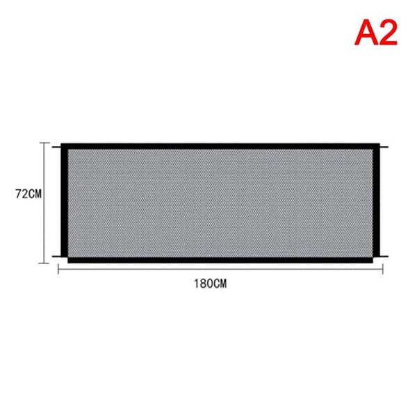 Portable Pet Barrier Fences Folding Breathable Mesh Dog Gate Pet Separati CHK12N Carousel 1