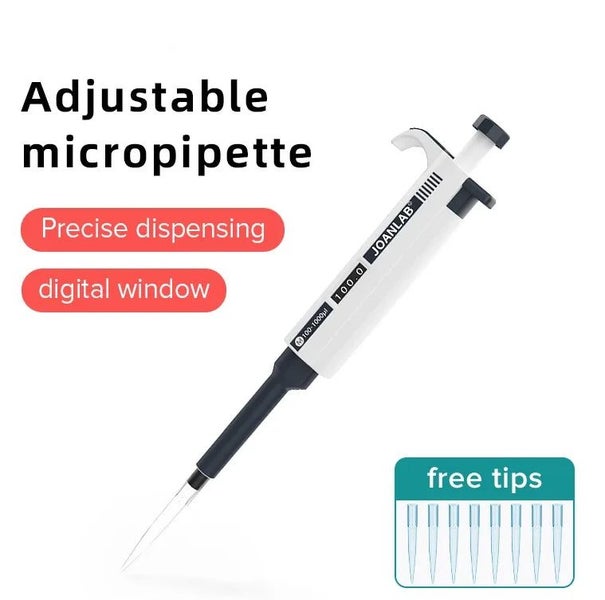 JOANLAB Official Store Laboratory Pipette Plastic Single Channel Digital CHK12N629519066420491113