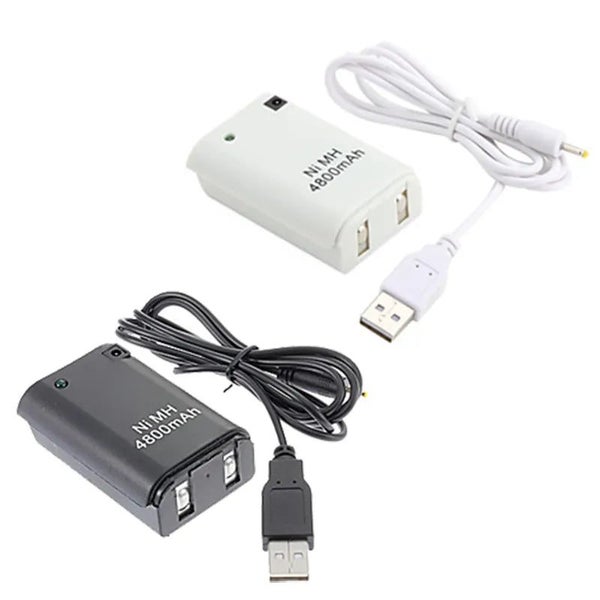 2Pcs 4800mAh Battery for Xbox 360 Wireless Controller Battery Xbox 360 Ga CHK12N Carousel 2