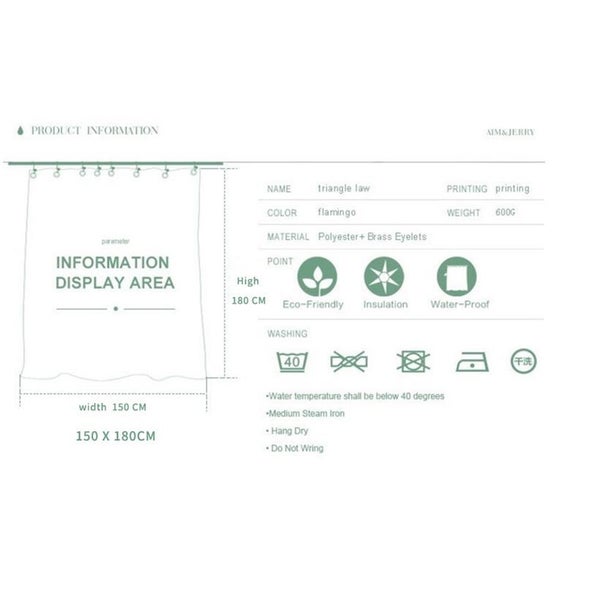 72 x 72" antibacterial waterproof personality polyester bathroom shower curtain Carousel 2