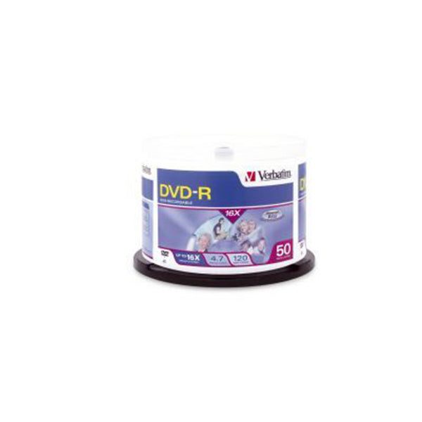 Verbatim Spindle 16X Dvd R 50Pk Carousel 1