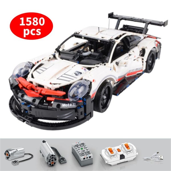 Creative Series Racing Car Building Blocks Expert Sport Vehicle Carousel 2
