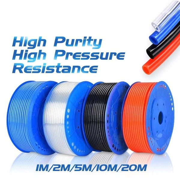 1M/2M/5M/10M/20M Air Component Hose Polyurethane Tubing 4mm 6mm 8mm 10mm CHK12N Carousel 1