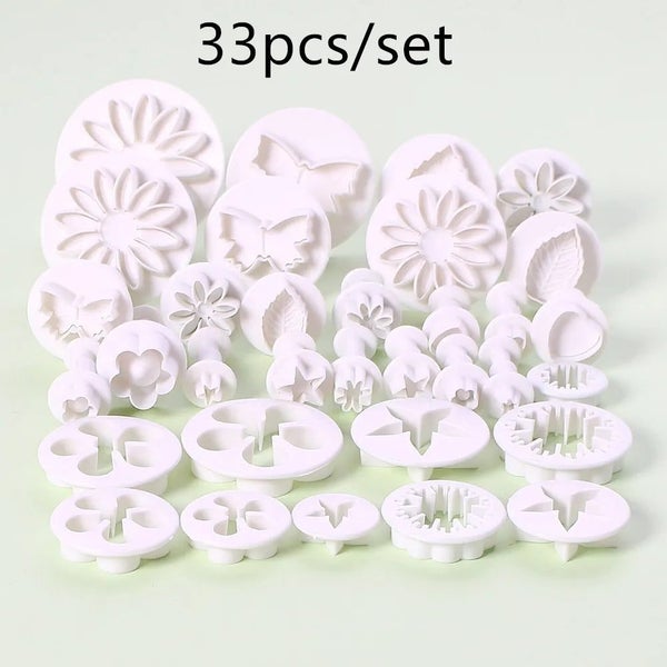 Sugarcraft Cake Decorating Tools Fondant Plunger Cutters Cake Tools Cooki CHK12N Carousel 1