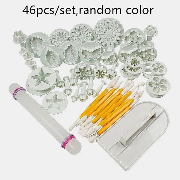 Sugarcraft Cake Decorating Tools Fondant Plunger Cutters Cake Tools Cooki CHK12N Carousel 1