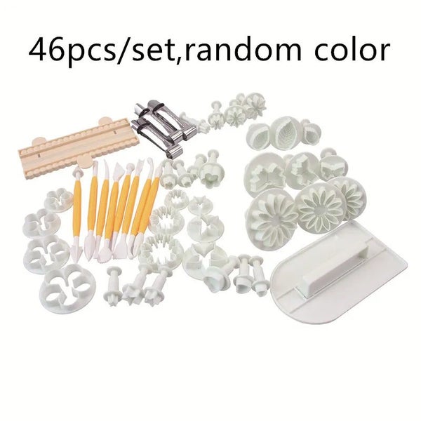 Sugarcraft Cake Decorating Tools Fondant Plunger Cutters Cake Tools Cooki CHK12N Carousel 1