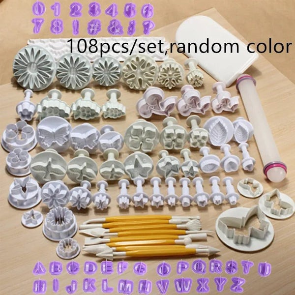 Sugarcraft Cake Decorating Tools Fondant Plunger Cutters Cake Tools Cooki CHK12N Carousel 1