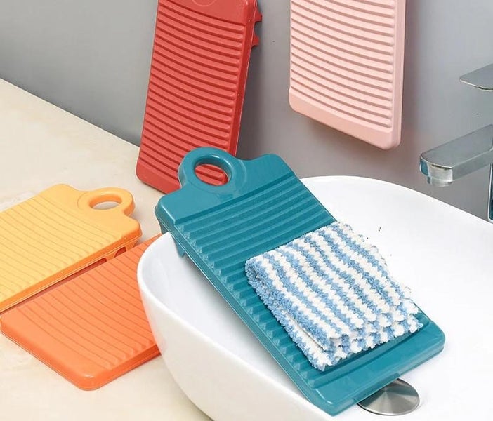 Lazy hands free socks washboard household mini washing basin socks underw CHK12N Carousel 2