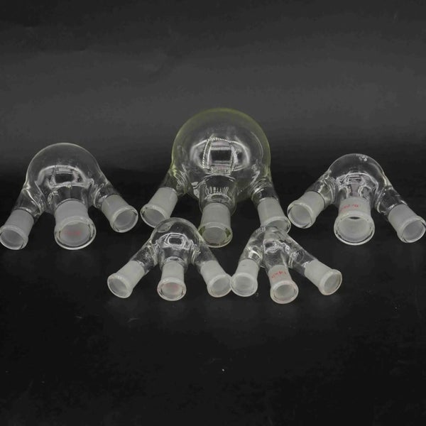 10ml 25ml 50ml 100ml 250ml 500ml 1000ml 3 Necks Joint GG17 Borosilicate G CHK12N629576109288991112