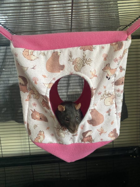 Cube Hammock for Rats - Choose your pattern! Carousel 1