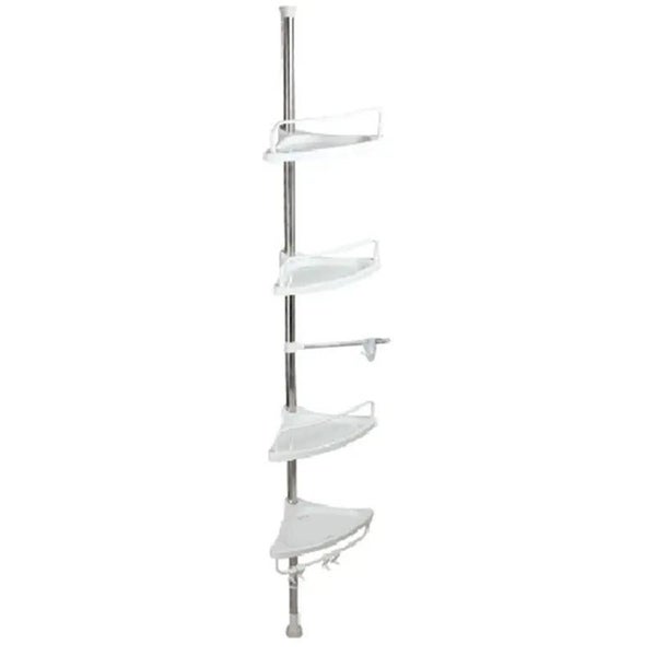 4 Tier Shower Caddy Organizer Shelf Corner Bathroom Organizer Shower Corn CHK12N Carousel 1