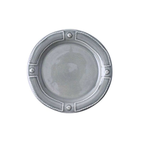 Juliska Berry & Thread Grey French Panel Bread & Butter Carousel 1